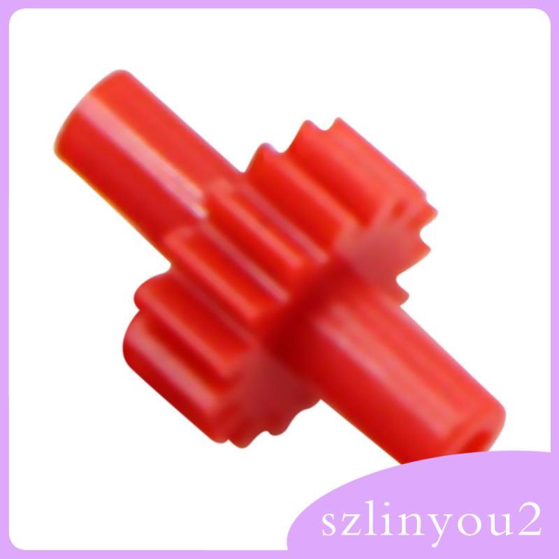 [szlinyou2] 2-6pack Train 15T Gears HO Scale Train Model Gears for 1/87 Model Train DIY