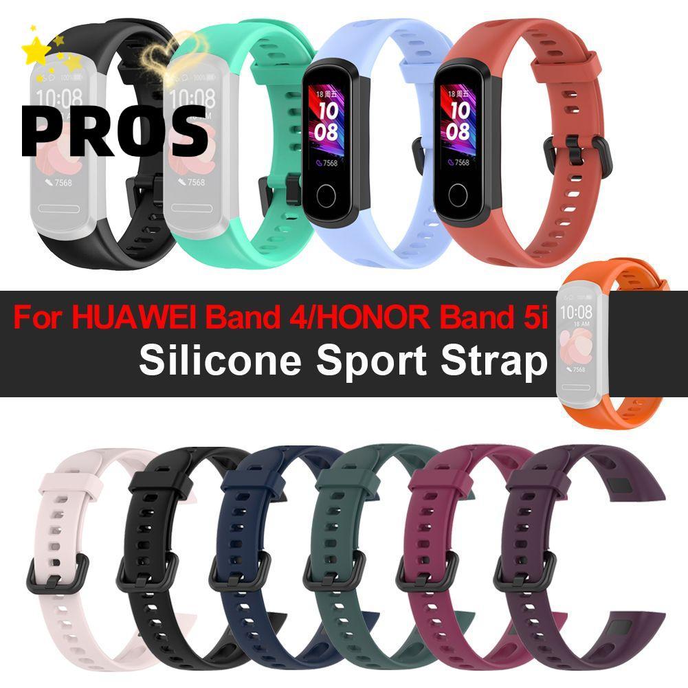 PROS เปลี่ยนสายนาฬิกาสร้อยข้อมือกีฬาสําหรับ HUAWEI Band 4 ADS-B29 Honor Band 5i ADS-B19