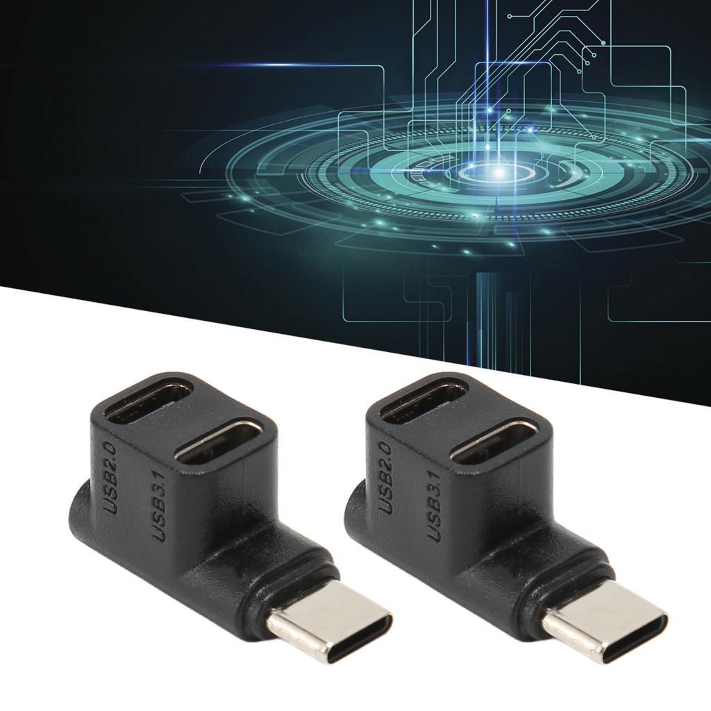 อะแดปเตอร์ Type C สําหรับสวิตช์แยก USB 90 องศา
