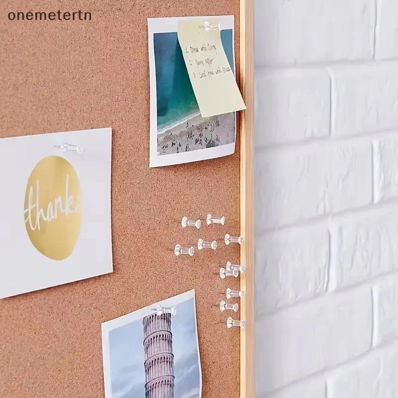 Oyr 100 ชิ้น/กล่องสารพันทํา Thumb Tas Multicolor พลาสติก Tas Push Pins Cork Board สํานักงานเครื่องเข