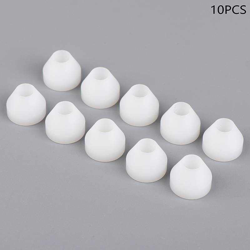 [attractivefinewell] 10PCS ปากกา Bushings สีขาว Non-Sti ทนทานปากกา Bushings สังเคราะห์ Bushings สําห