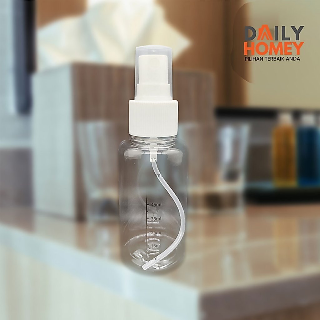 75ML CLEAR SPRAY BOTTLE / MULTIPURPOSE SPRAY BOTTLE (F7180)