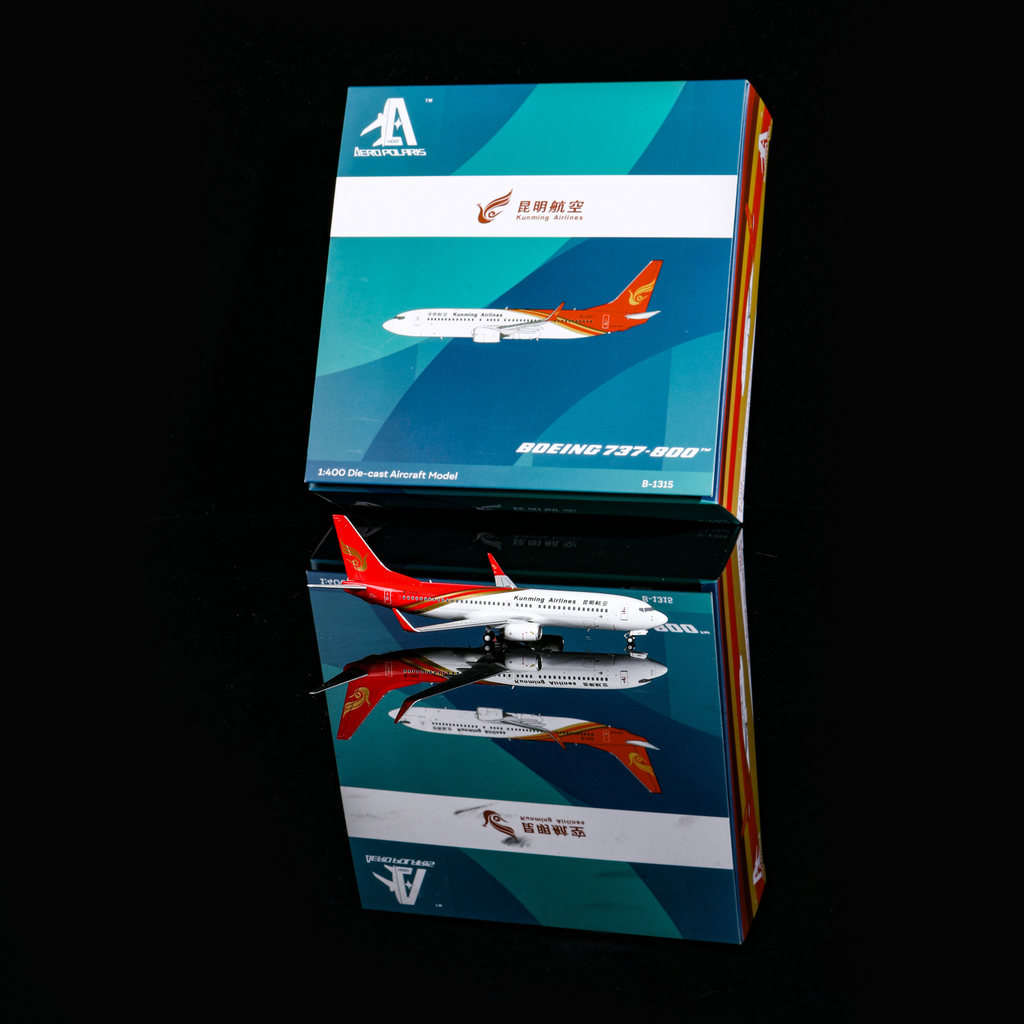 [Aero Polaris] Polaris รุ่น Kunming Air B737-800 B-1315 1: 400