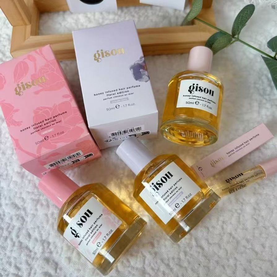 Gisou Honey Hair Oil น้ํามันผมน้ําผึ้งผมกลิ่นหอม Moisturizing Soft Shiny 12Y