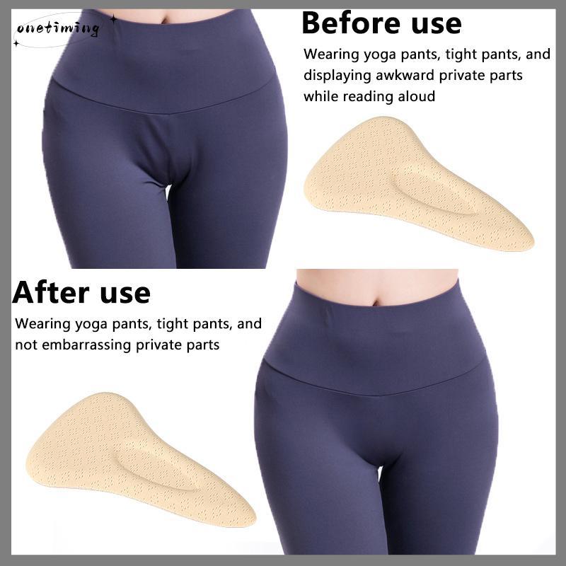 Onetimingsuper5p Camel Toe คอนซีลเลอร์ Pad สําหรับผู้หญิง, ฟองน้ําแบบใช้ซ้ําได้สําหรับเลกกิ้งและชุดว