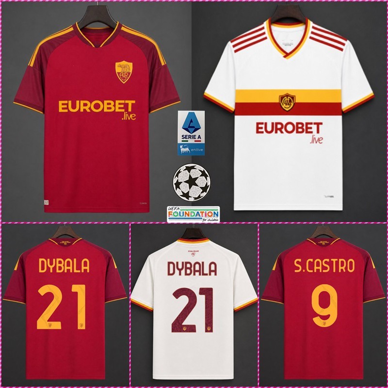 แฟน ๆ edition 26/27 ซีซั่น RomeTeam เสื้อเหย้า S-4XL