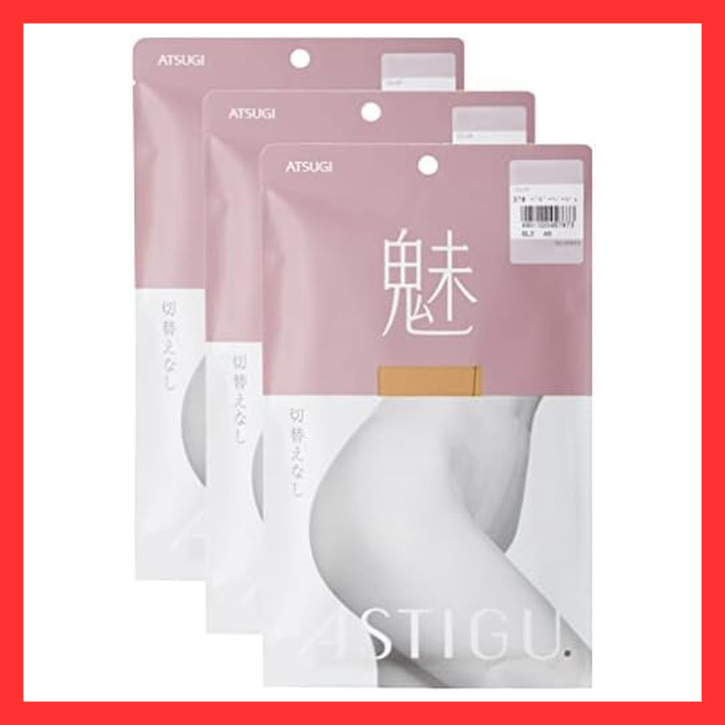ATSUGI Stockings ASTIGU [Mei] Stockings No Switching <3 Pair Set> AP6004 Women's 【Direct from Japan】