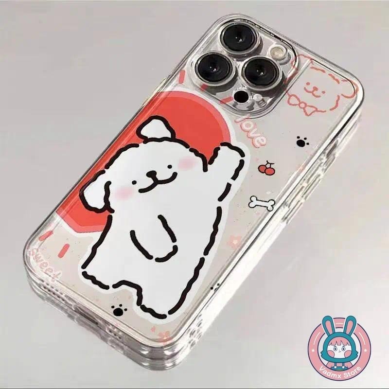 การ์ตูนสุนัขเคสโทรศัพท์สําหรับ iQOO Z11 Z10 Z9S Z9 Turbo Plus Z9X Z8 Z8X Z7X Z7i Z6 Z6X Z5 Z3 Z1 Z1X