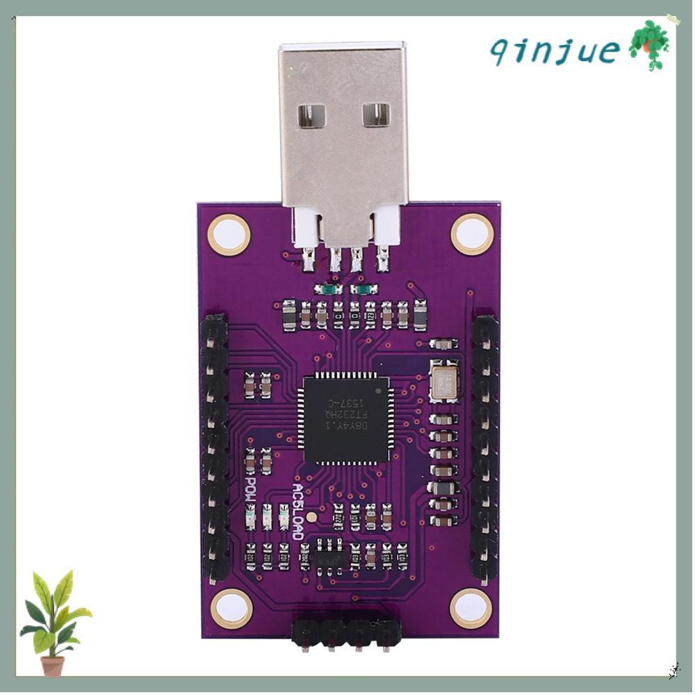 QINJUE USB To Serial Port Module, USB To JTAG UART/FIFO SPI/I2C ความเร็วสูง CJMCU FT232H โมดูล, มัลต