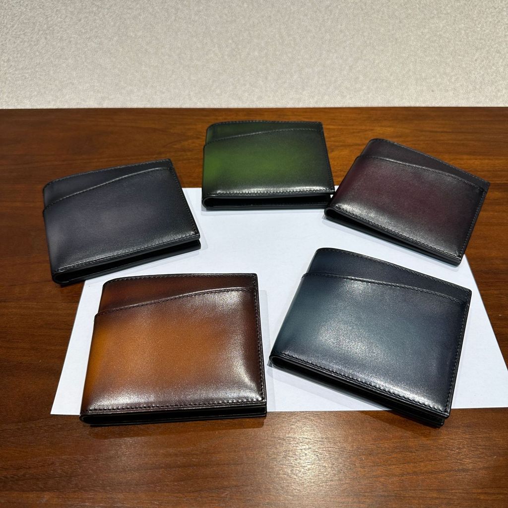 Men Men Men Short Wallet Retro Color-Polishing Wallet Business Multi-Card Card Holder Wallet Men2026