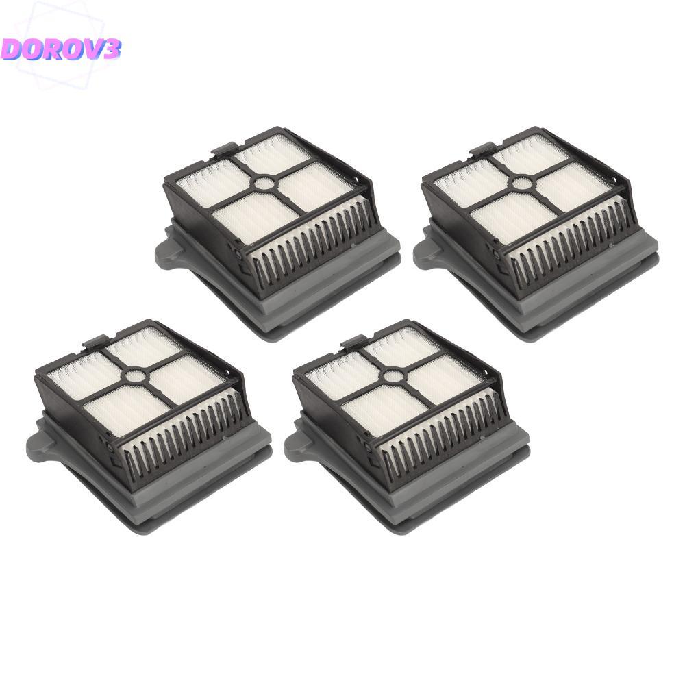 DOROV3 4PCS เครื่องดูดฝุ่นชั้นกรอง,สีเทาติดตั้งง่ายสูญญากาศกรองเปลี่ยน,ง่ายReusableใช้งานร่วมกับABSเ