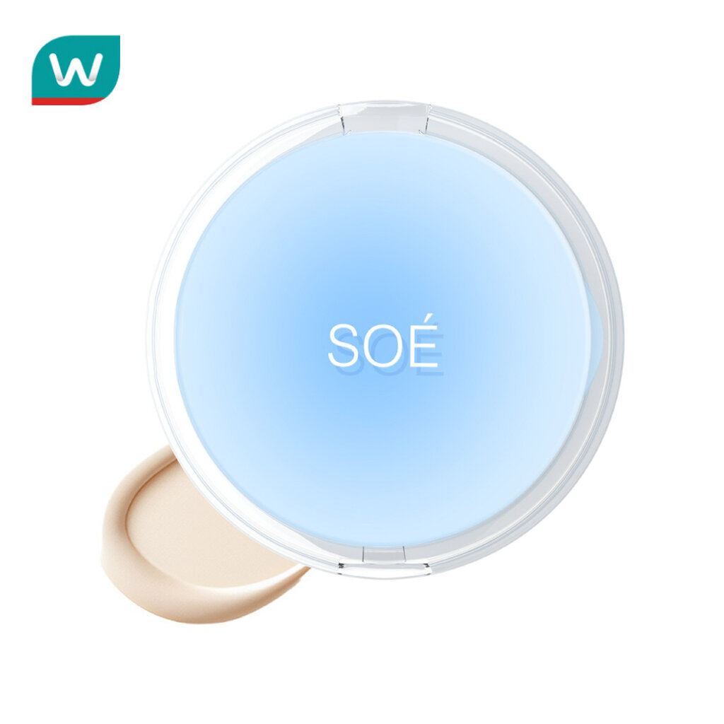 SOE โซเอ้ เรเดียน ไวท์ สมูท แอนด์ โกลว์ คุชชั่น SPF42 PA+++ 15ก. 01 ไลท์ เนเชอรัล