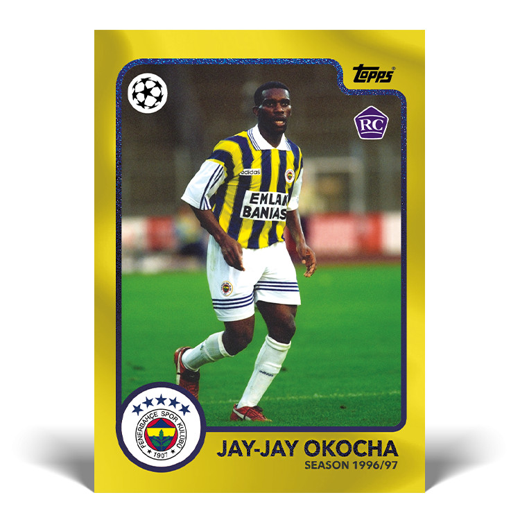 Topps The Lost Rookie Okocha Finnebach Retro Rookie RC Star Card Okocha