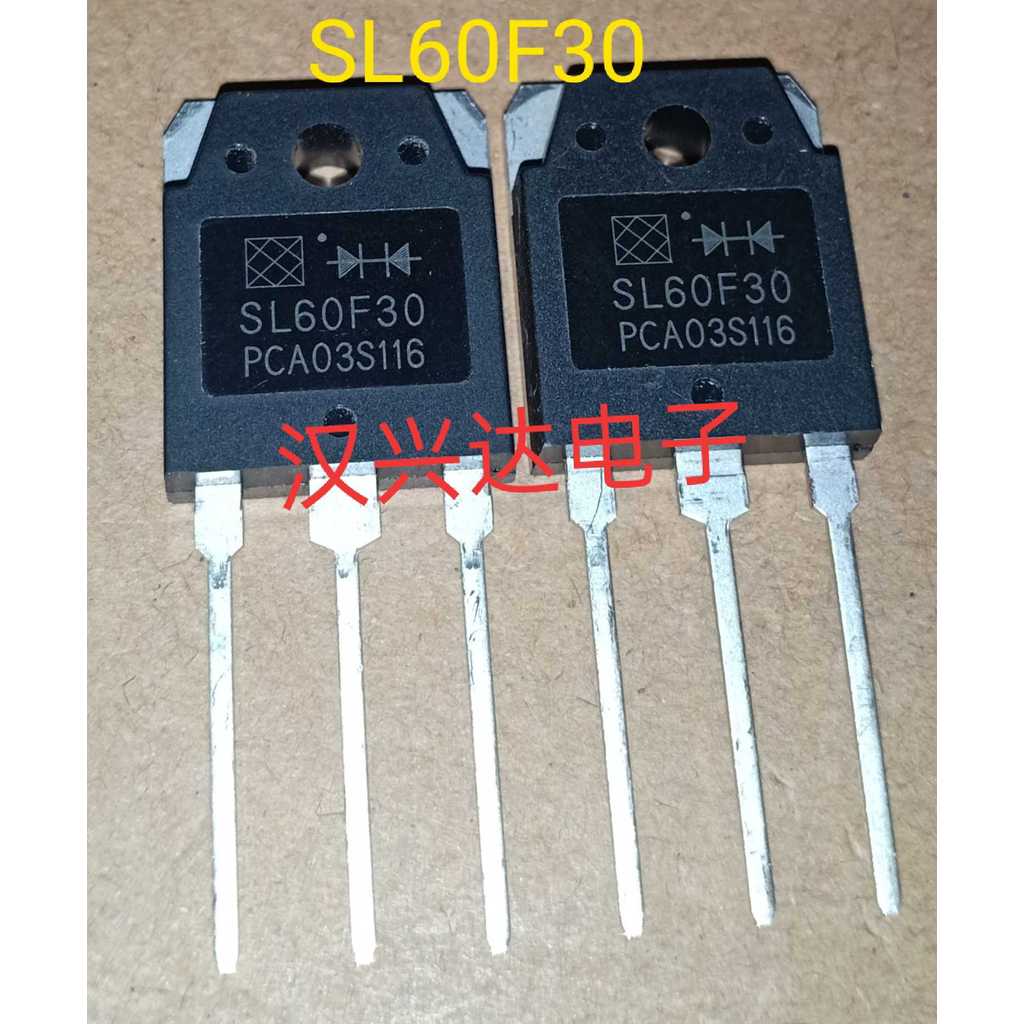 60F30 นําเข้ายี่ห้อใหม่ SL60F30A 60A 300V TO3P เครื่องเชื่อม Quick Restore Rectifier ไดโอด