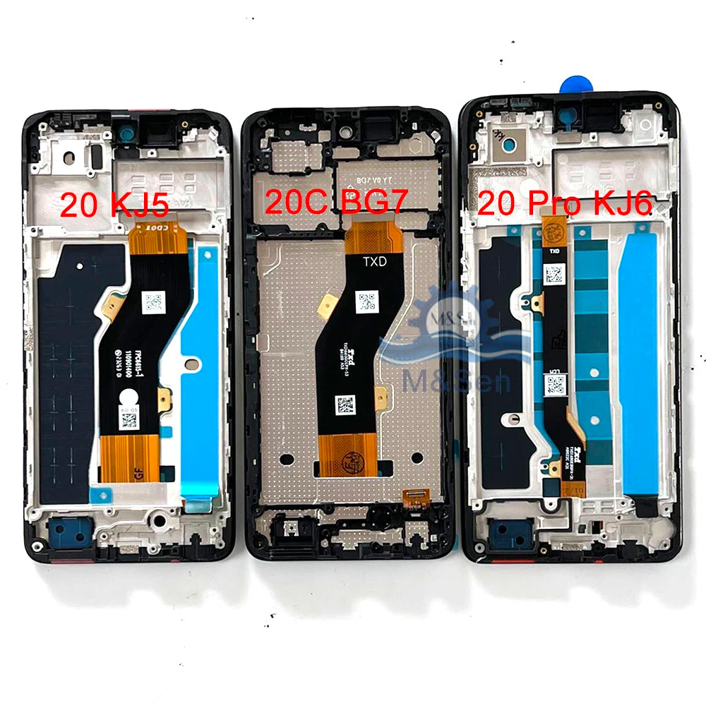 เหมาะสําหรับ Infinix Spark 20 KJ5 20C BG7 20 Pro KJ6 ชุดหน้าจอพร้อมกรอบ