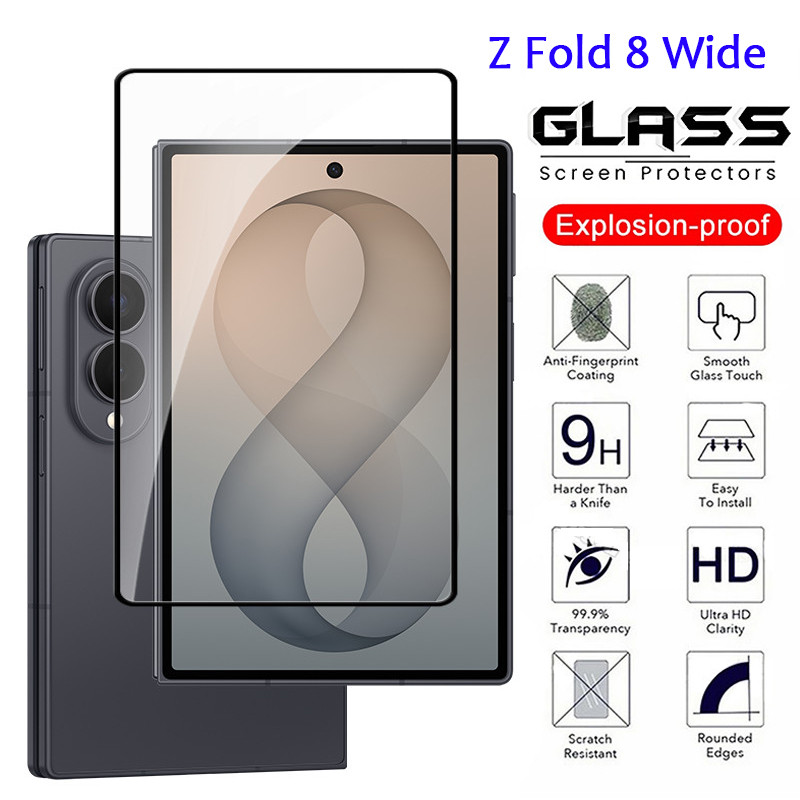 8K HD ฟิล์มกระจกเต็มจอ สำหรับ Samsung Galalxy Z Fold8 Wide Fold 8 Ultra Filp8 Fold7 Flip7 ความแข็งสูง 9H หน้า 106