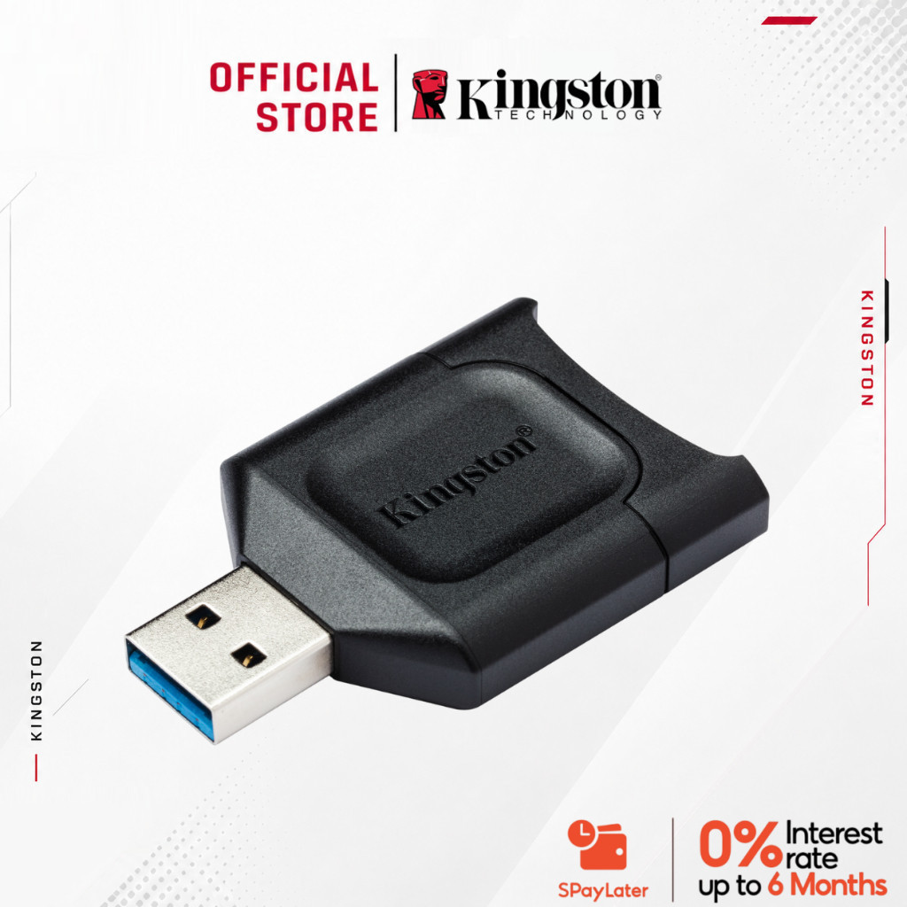 Kingston MobileLite Plus SD Reader USB 3.2 Gen 1 สําหรับการ์ด UHS-II และ UHS-I - MLP