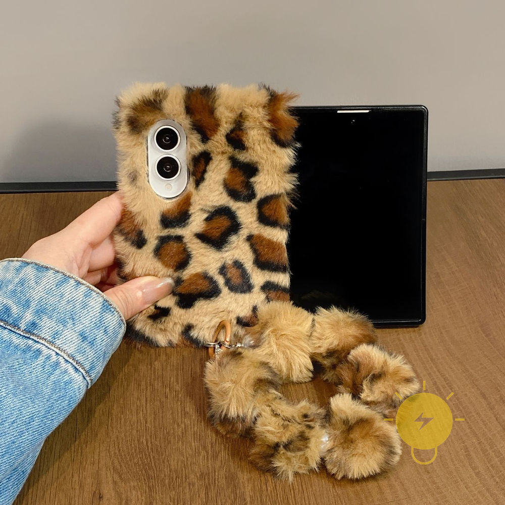 For Z Fold 8 case เคสมือถือ TPU Leopard Print Keychain Chain Leopard Print เคส Phone Case For SAMSUNG Galaxy Z Fold 8 Ultra Z Fold 8 7 6 5 4 3 Cover Aesthetic Korean Cute เคสโทรศัพท์