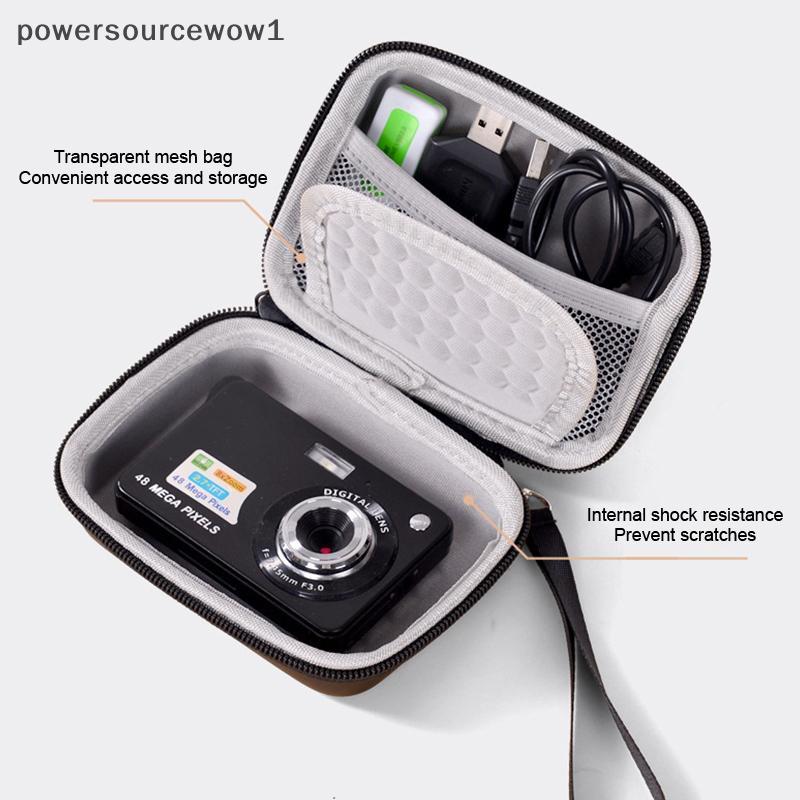 WOW กระเป๋ากล้องดิจิตอลสําหรับ G9X G7X III II สําหรับ ZV1 ZV1F RX100 สําหรับ Hero 12 สําหรับ CAMKORY