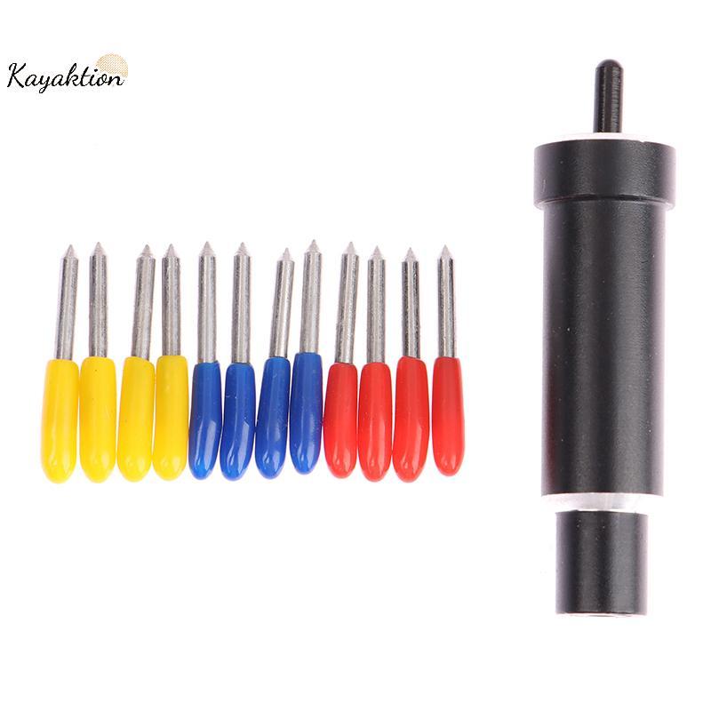 Kayaktion 1 ชิ้นและ 12 ชิ้น Deep Point de Vinyl Cutter สําหรับ Cricut Maker 3/Cricut Explore 3/Explo