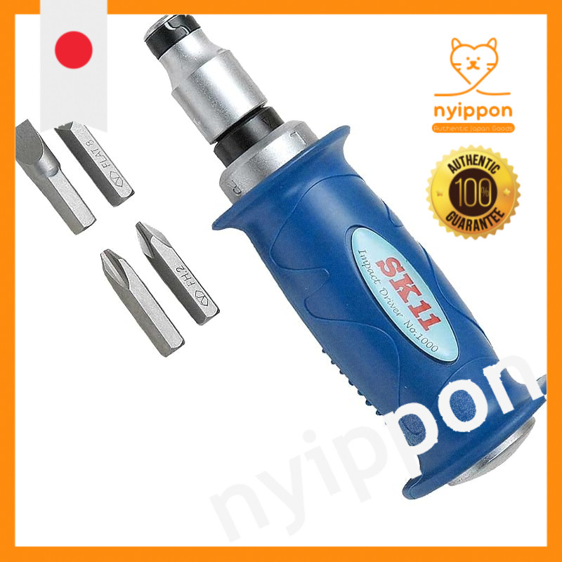 SK11 Impact Driver with 4 Bits No. 1000