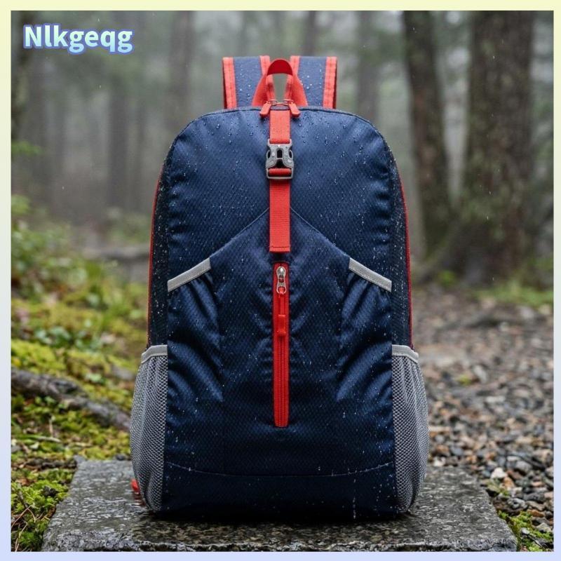[nlkgeqg] กระเป๋าเป้สะพายหลังแบบพับได้เบามากกระเป๋าใส่เดินป่าแบบบรรจุได้ Daypack สําหรับการเดินทางใน