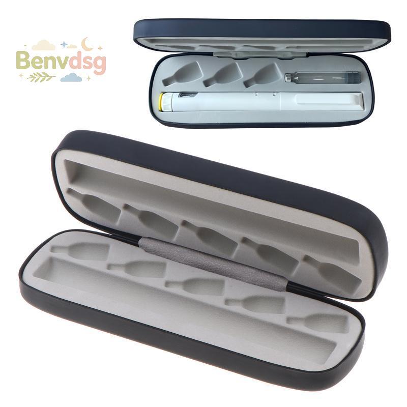 [Benvdsg-t] EVA Insulin Pen Carrying Storage Case Waterproof Matte Surface Hard Shell Portable Injec