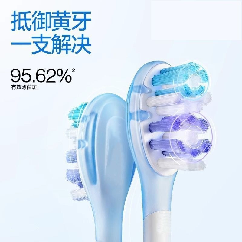 เหมาะสําหรับ usmile แปรงสีฟันหัว Smile Plus แปรงสีฟันไฟฟ้าหัวทําความสะอาด Soft Bristle หัวแปรงขัด Wh