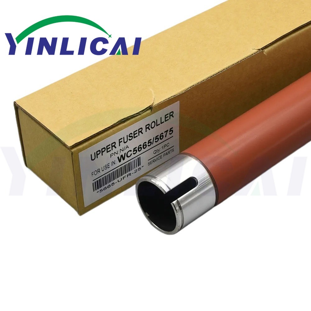 2X 109R772 109R773 Fuser Upper Heat Roller สําหรับ Xerox WorkCentre WC 5665 5675 5687 5765 5775 5790