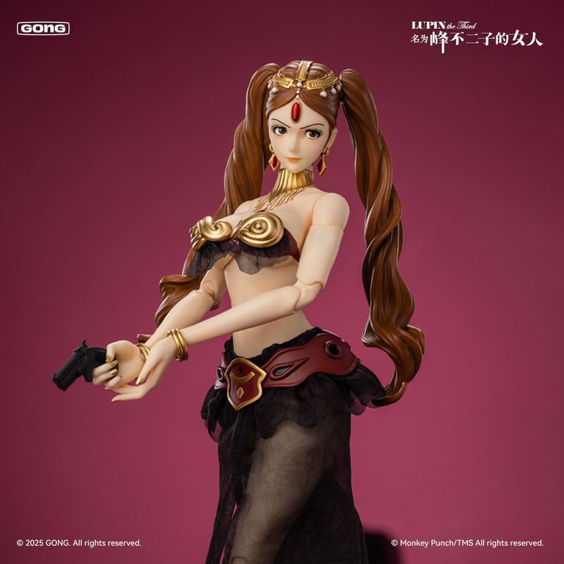 Resonance GONG Fujiko Sumikko 1/6 Action Figure Lupin the Third: ผู้หญิงชื่อ Fujiko Sumikko