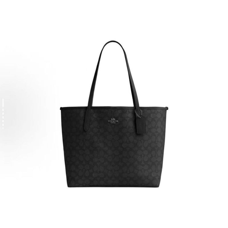 [ฤดูร้อนที่ต้องการ] COACH/COACH City33 Presbyopic Tote Handbag CV976QBMI5