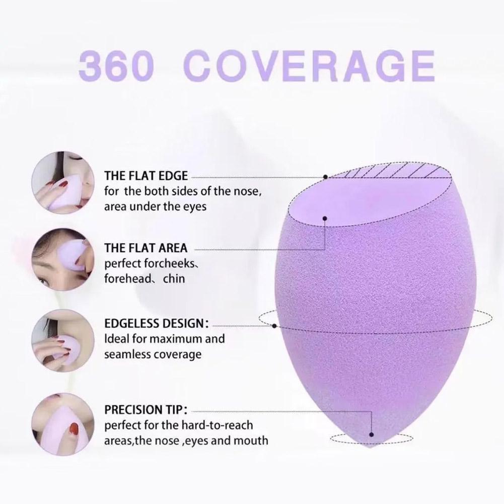 ฟองน้ําแต่งหน้าแป้งพัฟแห้งและเปียกรวมเครื่องมือความงาม M9g1 Q6p1 Sponge Up Make B7