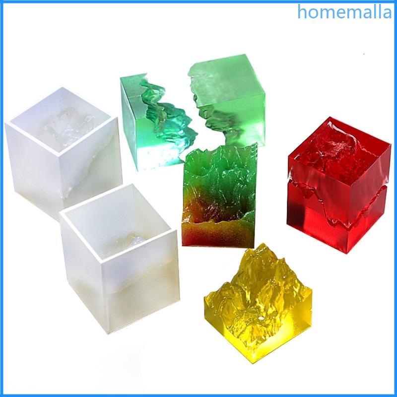 HO Micro Mountain ภูมิทัศน์จําลองเรซินแม่พิมพ์ 3D Mountain สําหรับ Peak Mould ตกแต่ง DIY Snow Mounta