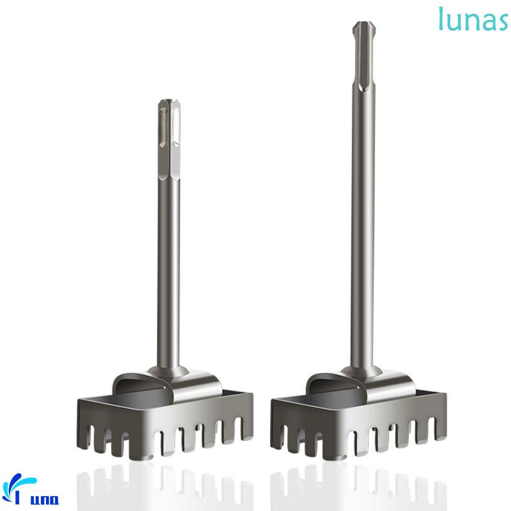 LUNASOL เครื่องตัดรูสี่เหลี่ยม, Punch Square-handle 4 Pits Square Socket Puncher, Creative Round-han