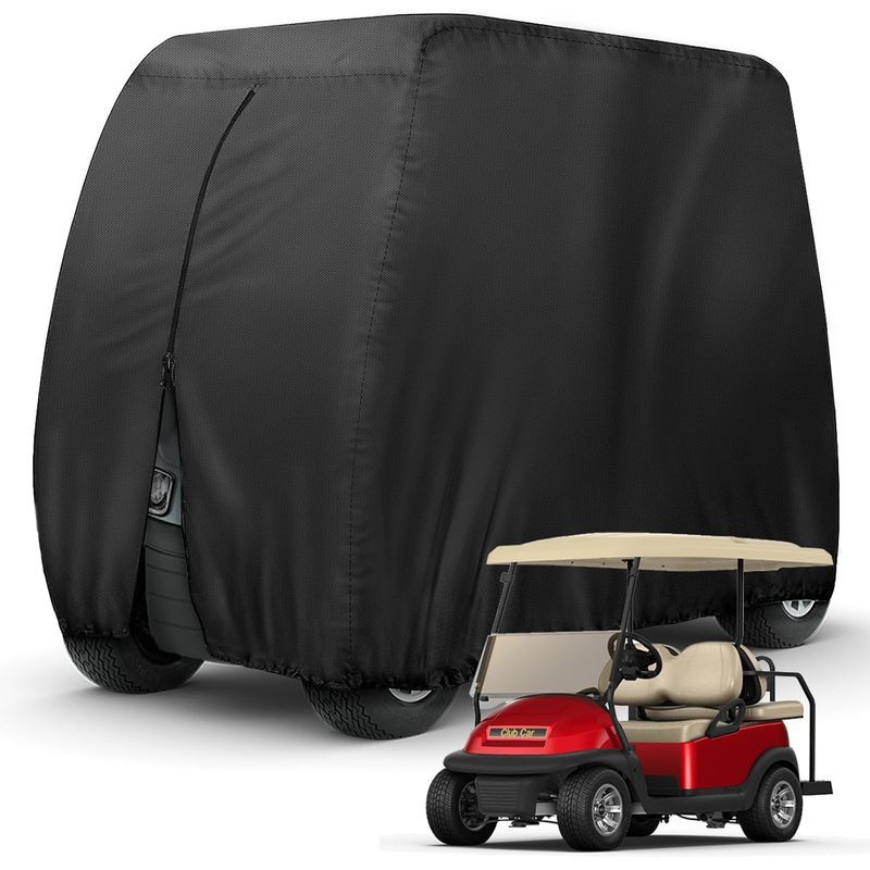 NEVERLAND Golf Cart Cover 4 Passenger for Club Cart EZGO Yamaha Golf Carts