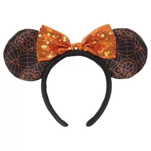 Mickey Minnie Castle Spider Web Bow Paradise Play Photo Handy Tool แถบคาดศีรษะ#94PDRDF#