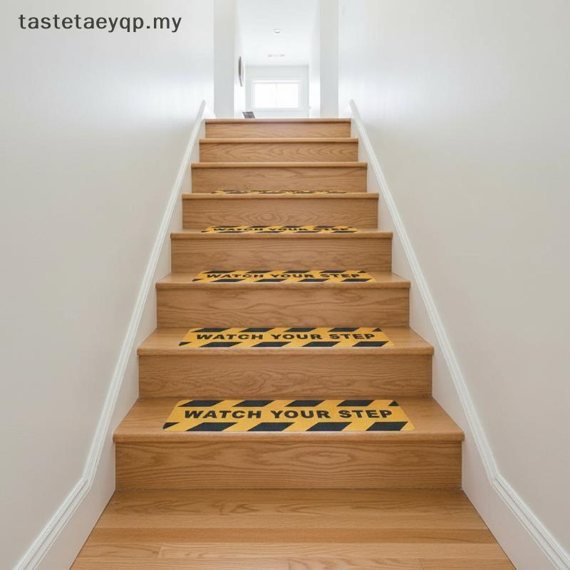 Tastetaeyqp Step คําเตือนความปลอดภัย Stiers Pa of 10 Anti Slip ป้ายระวังสําหรับโรงงาน Escape Route H