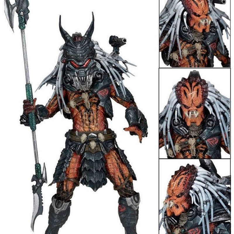 【พร้อมส่ง】NECA feral predator figure avp neca hiya predator wolf แท้ แท้ badlands prey the figure NE