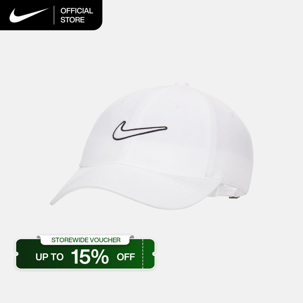 Nike Club Unstructured Swoosh Cap - White [FB5369-100]