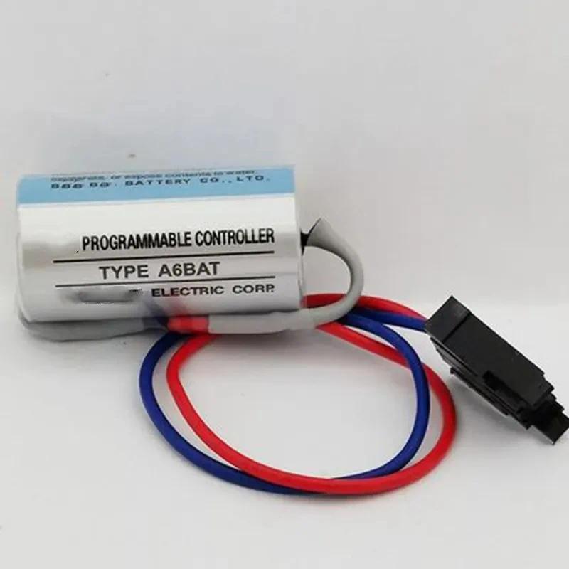 【QJ】ER17330V A6BAT MR-BAT 3.6V ชุดแบตเตอรี่เครื่อง PLC