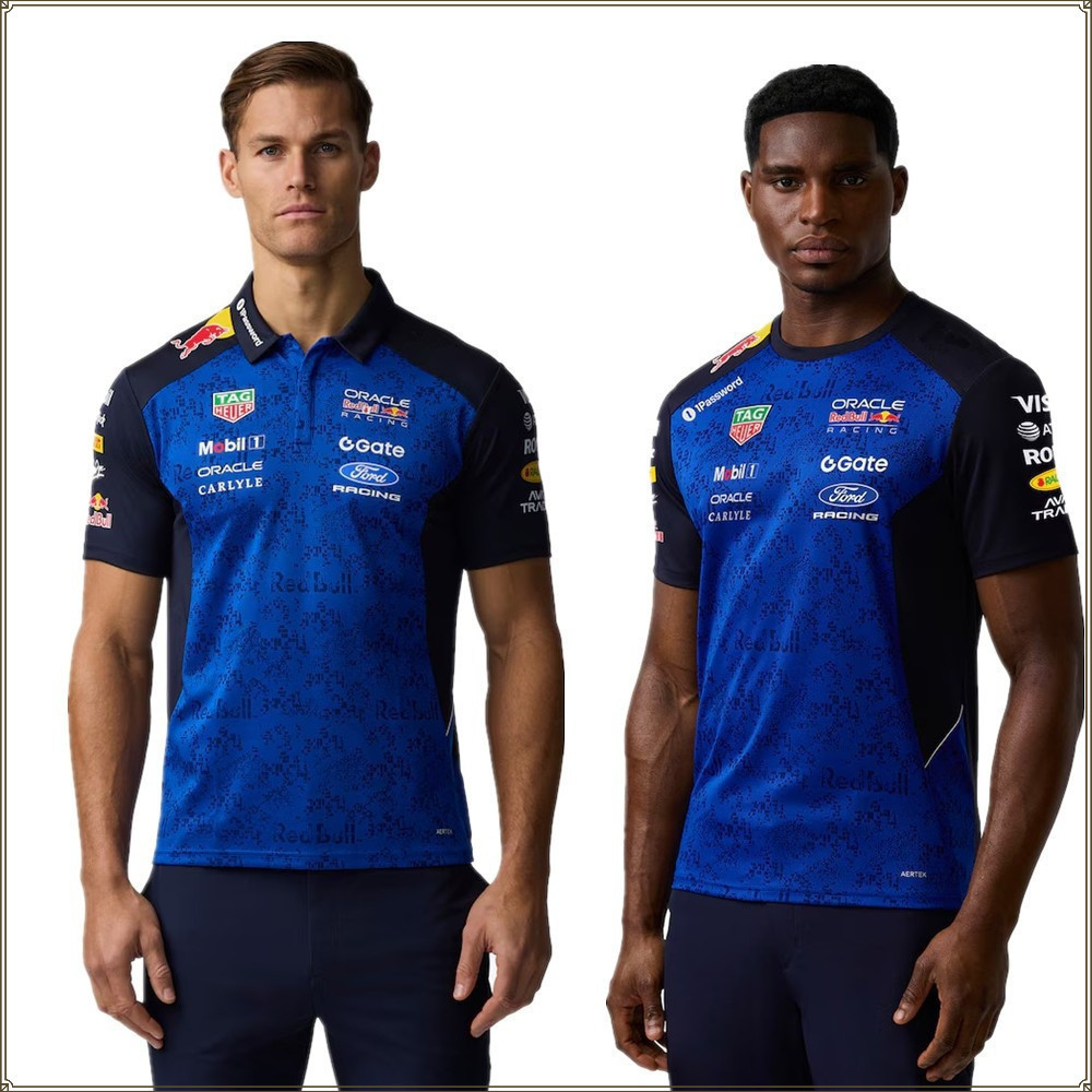 Oracle Red Bull Racing F1 Team Polo Shirt Jacket Hoodie Set Up 1:1 ผ้าที่สะดวกสบายและระบายอากาศ