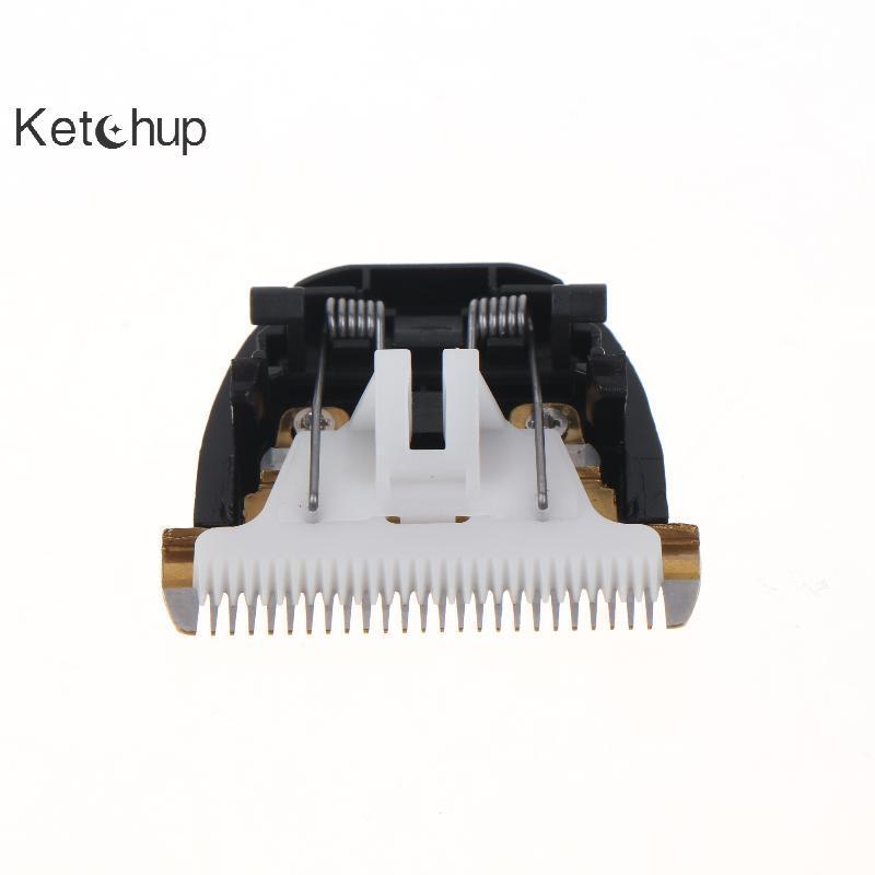 [Ktchup-t] 1 ชิ้น Universal เซรามิคไทเทเนียมผม Clipper Sharp Anti-Rust เปลี่ยน Grooming Trimmer หัวส