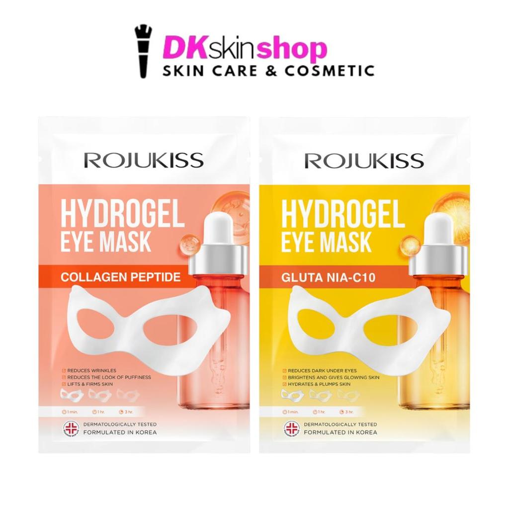 โรจูคิส ไฮโดรเจล อาย มาส์ก [ยกกล่อง/6ซอง] ROJUKISS HYDROGEL EYE MASK (ปริมาณ 15g. x 6 ชิ้น) มีให้เลื
