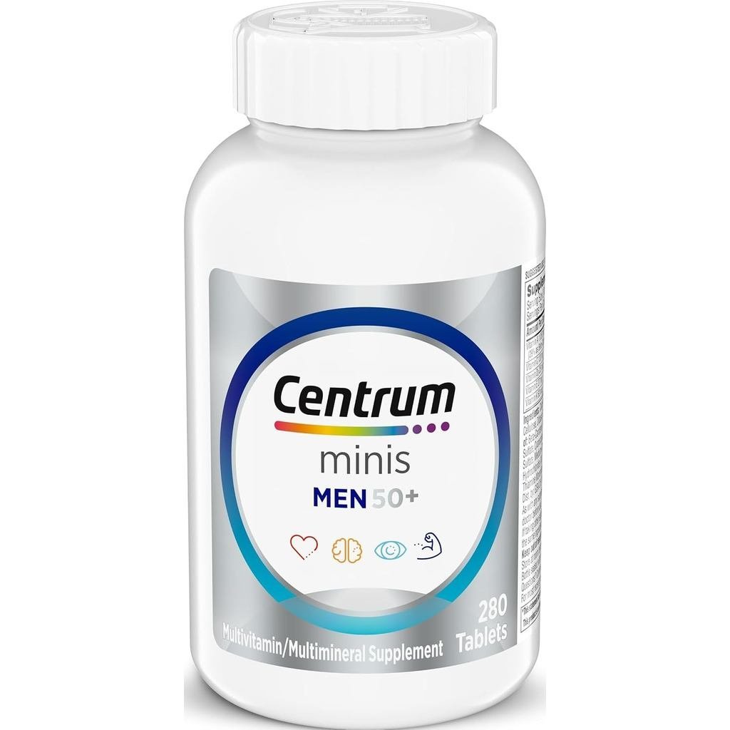 Centrum Minis Silver Mens Multivitamin for Men 50 and Over 280 เม็ด