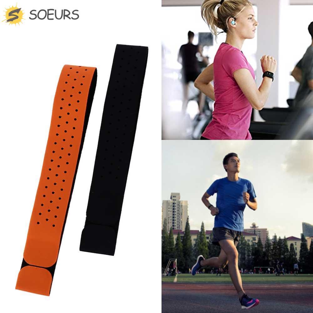 SOEURS Heart Rate Monitor สําหรับกีฬาฟิตเนสสําหรับเซนเซอร์สายนาฬิกาสายบลูทูธ Breathable 4.0 ANT Hear