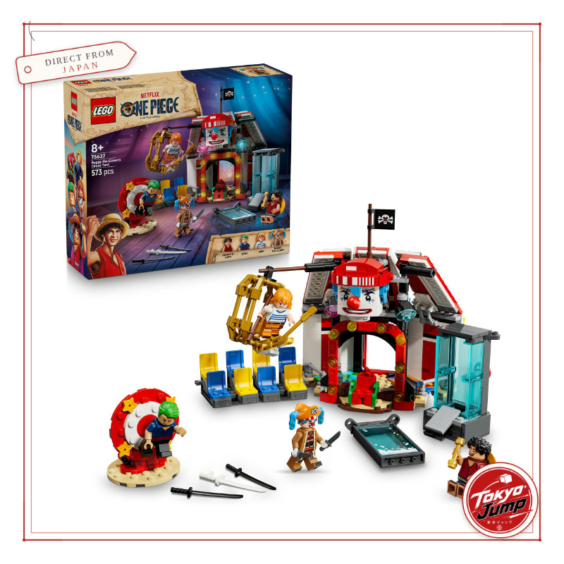 【DIRECT FROM JAPAN】เลโก้ (LEGO) วันพีซ บากี้ตัวตลก บ้านละครสัตว์ 75637 ของเล่น สำหรับเด็กชาย เด็กหญิ