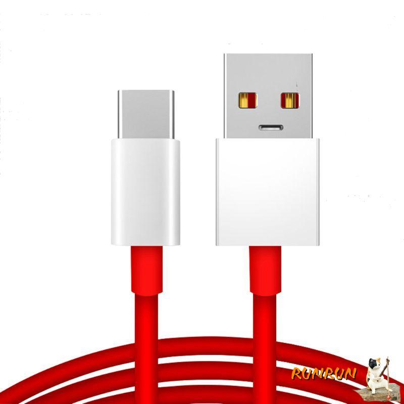 RUNN USB 3 1 Quick Fast Charging Data Cable สําหรับ 7 7pro 6T 5T 5 สําหรับ 3T