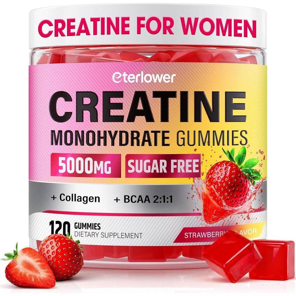 Creatine for Women 5000mg Complex + คอลลาเจน + BCAAs