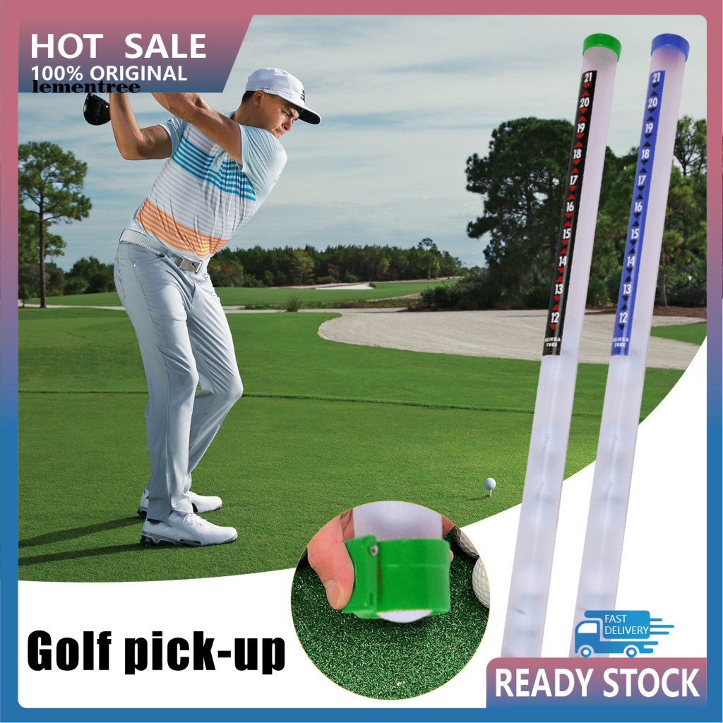 <lementree> Golf Ball Scoop Golf Ball Collector Professional Golf Ball Retriever Shag Tube Plastic G