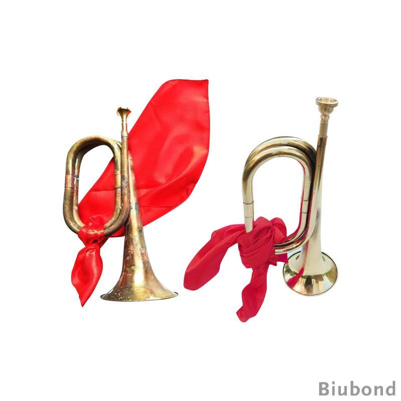 [Biubond] Blowing Bugle, Scout Bugle, เครื่องดนตรี, ทองแดงแข็งและทรัมเป็ตบั๊กทองเหลืองสําหรับ Orches